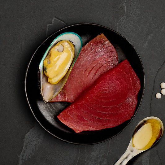 LATA DE ATÚN CON MEJILLONES 75 GRAMOS