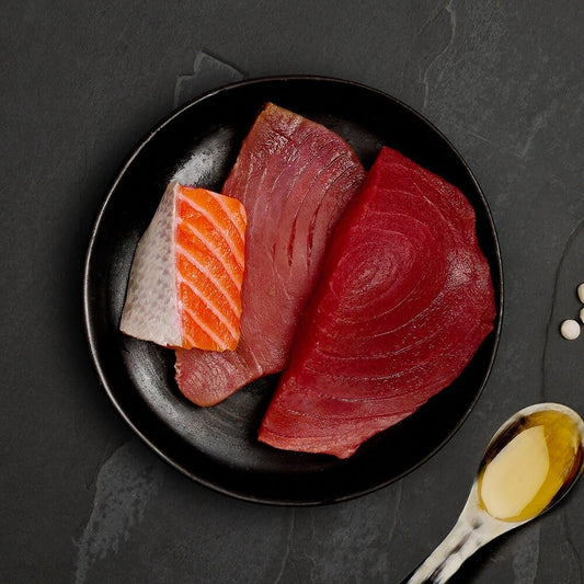 LATA DE ATÚN CON SALMÓN 75 GRAMOS