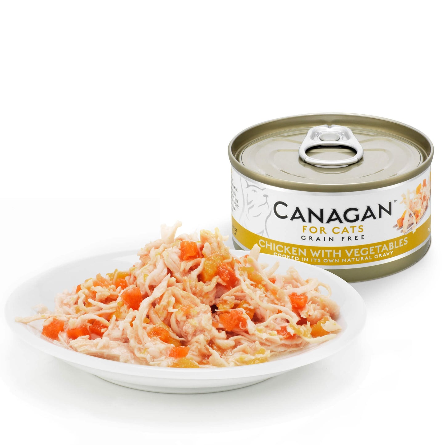 LATA DE POLLO CON VEGETALES 75 GRAMOS