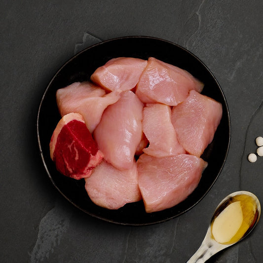 LATA DE POLLO CON TERNERA 75 GRAMOS