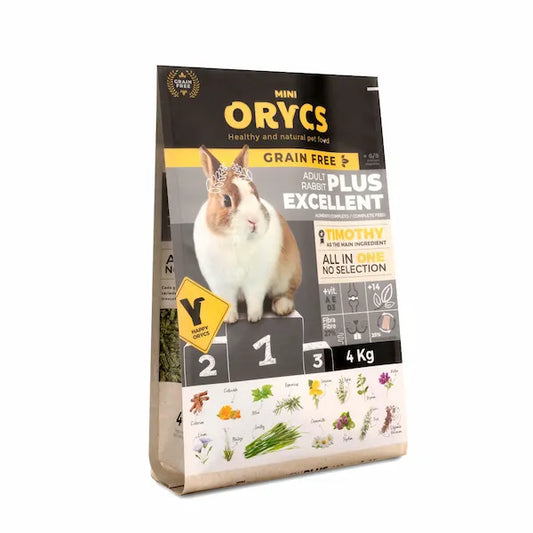 ORYCS PIENSO CONEJO ADULTO EXCELLENT GRAIN FREE