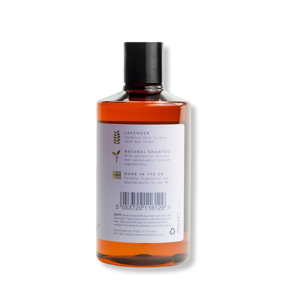 CHAMPU PARA CACHORROS CON LAVANDA 290 ML