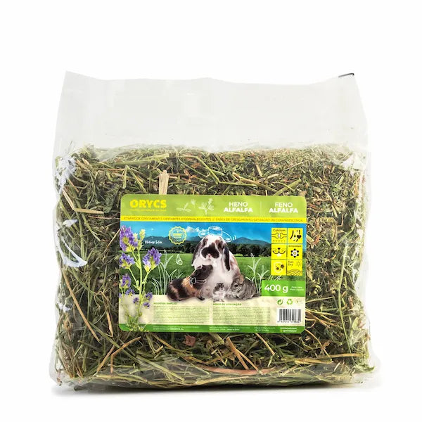 HENO DE ALFALFA 400 GRAMOS