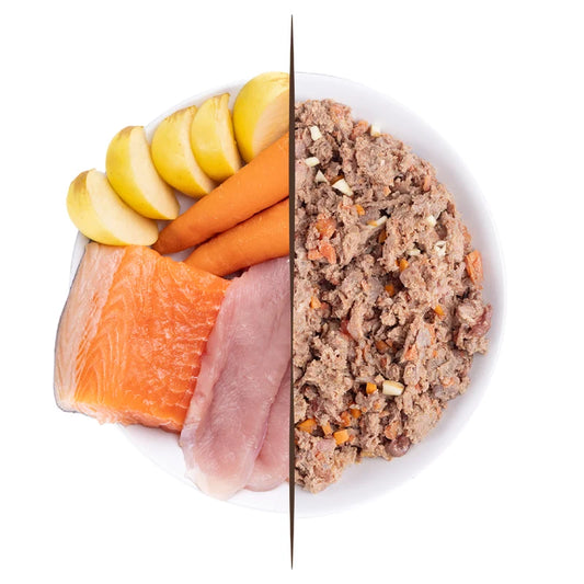 MENÚ DE PAVO Y SALMÓN DU CHEF COCINADO