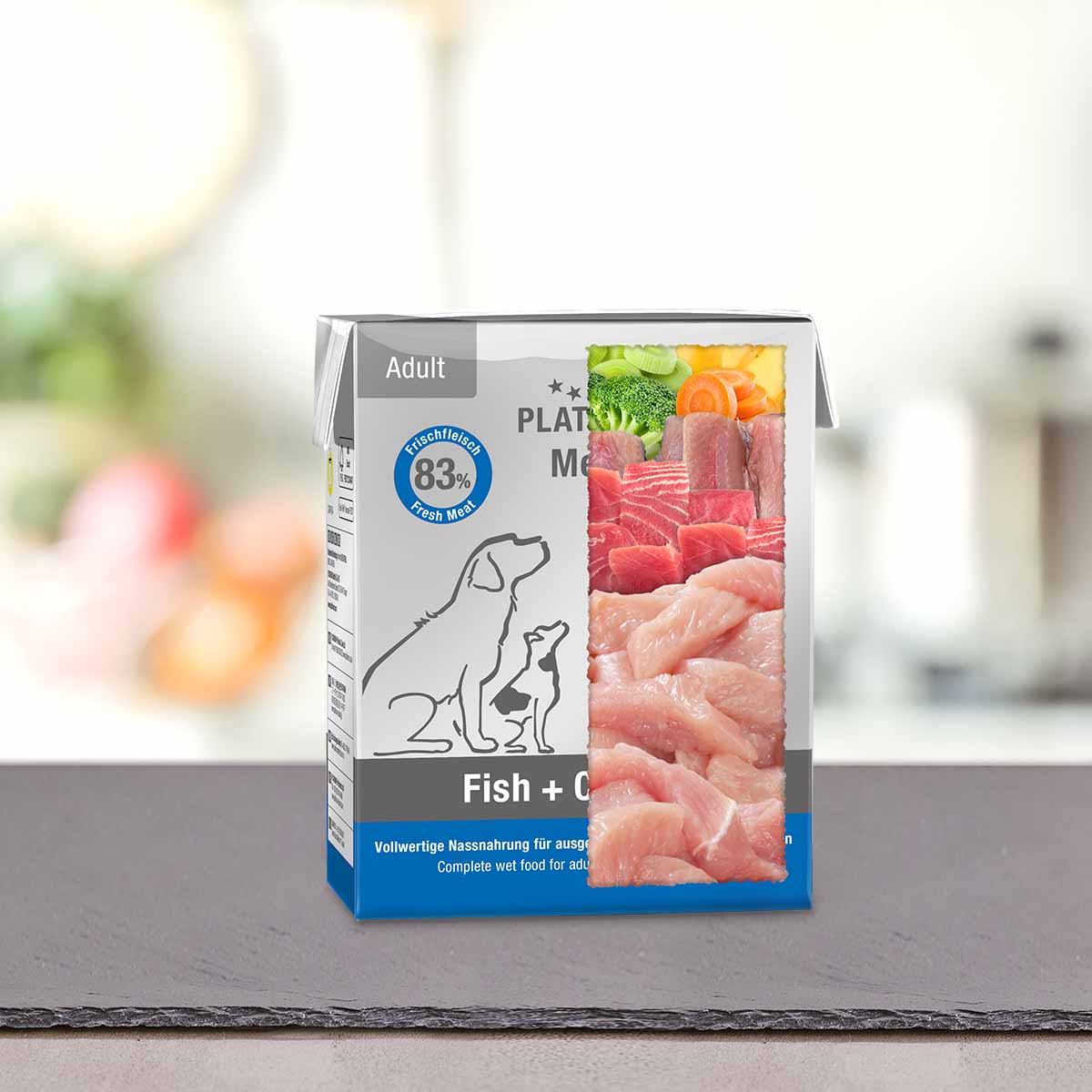 PLATINUM MENÚ COMPLETO DE POLLO Y PESCADO