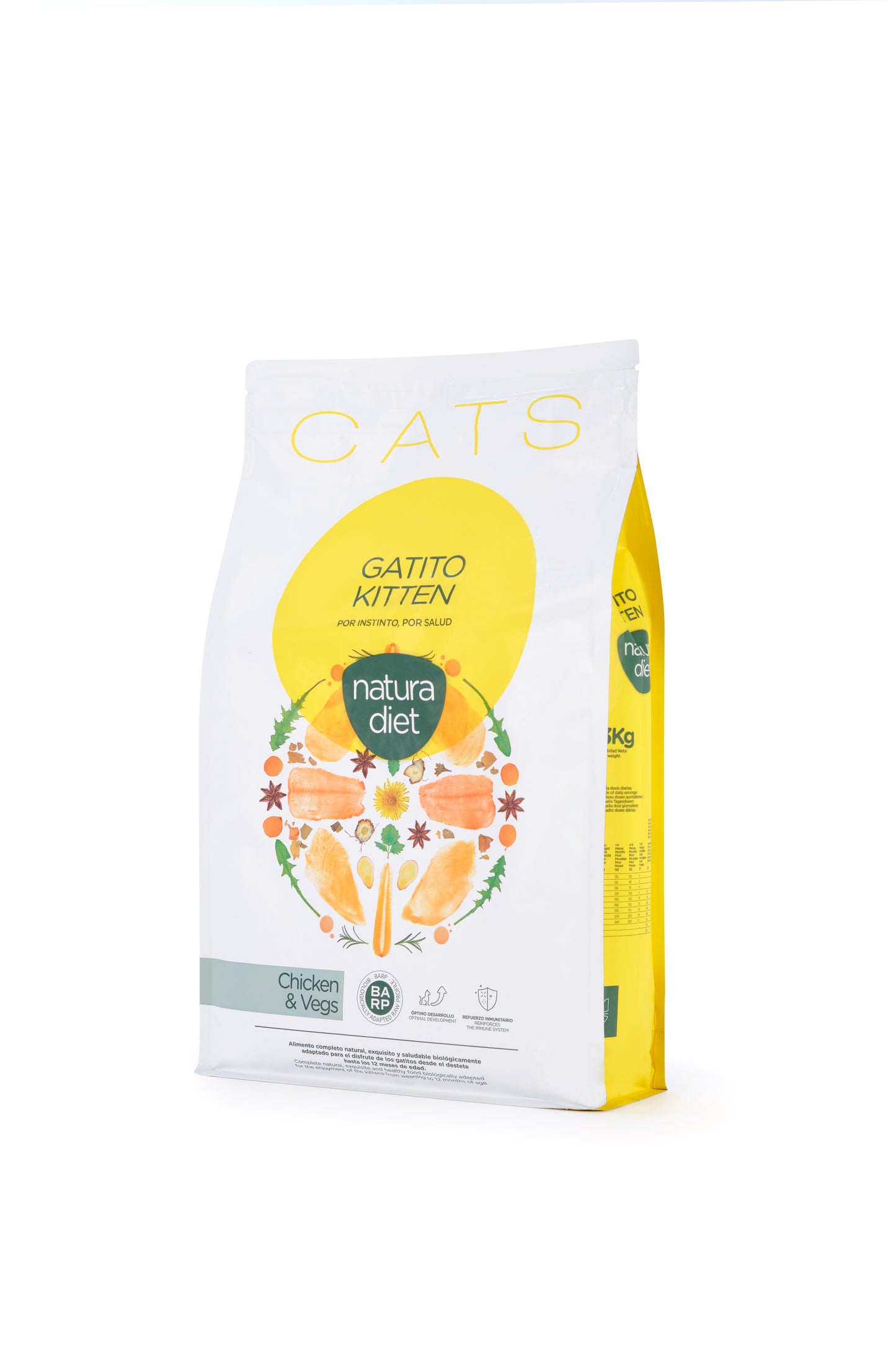 NATURA DIET KITTEN POLLO Y VEGETALES