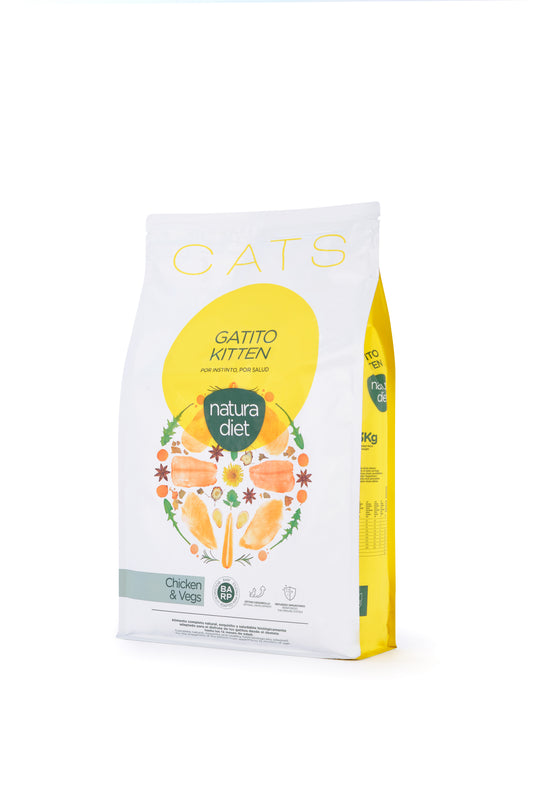NATURA DIET KITTEN POLLO Y VEGETALES