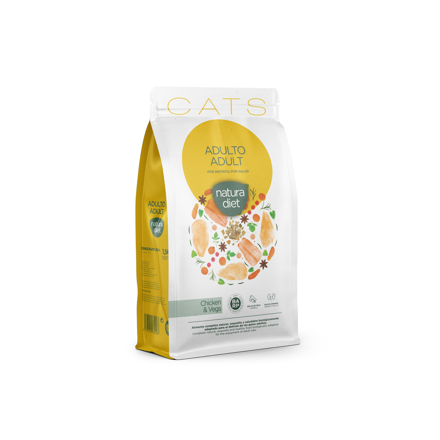 NATURA DIET ADULT CAT POLLO Y VEGETALES
