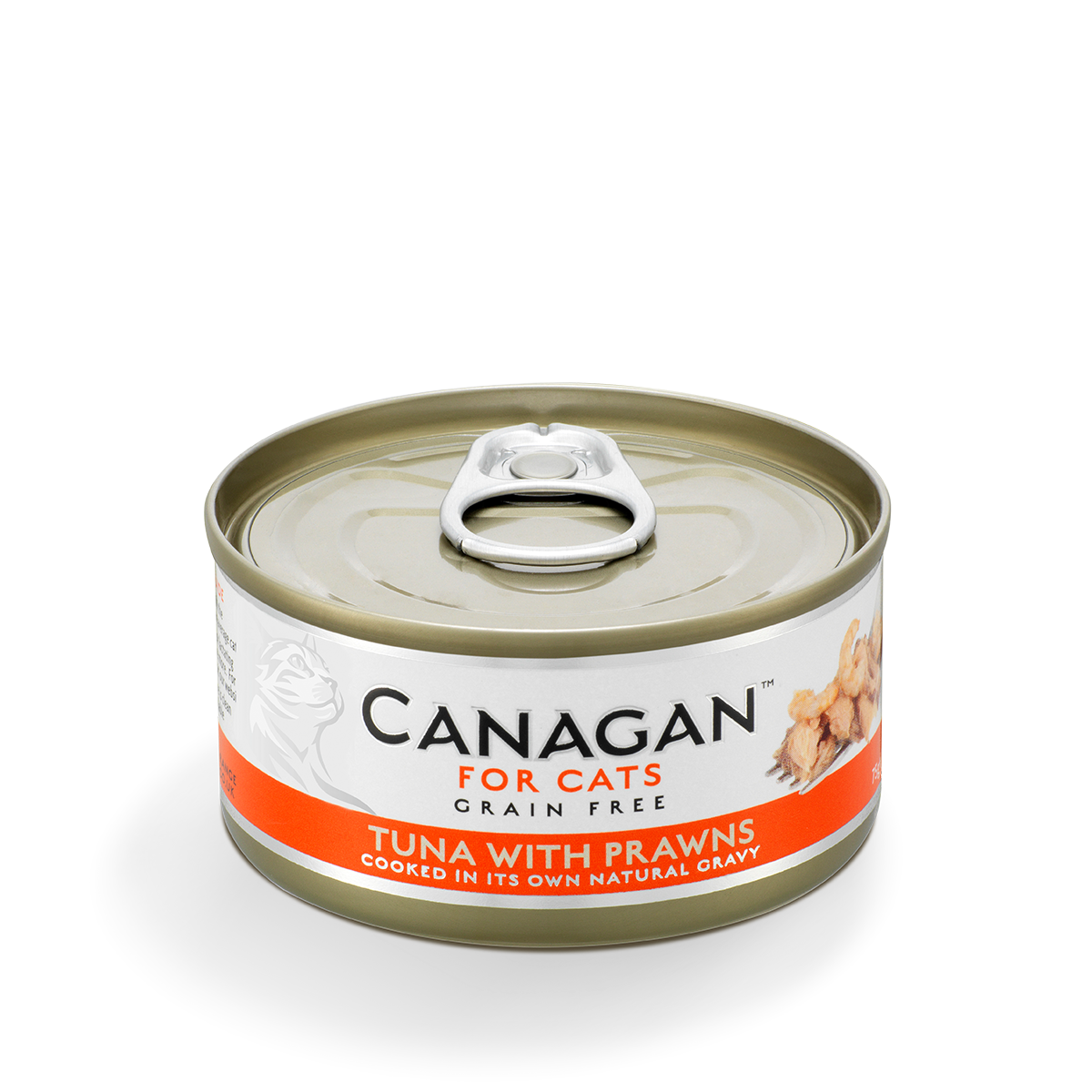 LATA DE ATÚN CON GAMBAS 75 GRAMOS