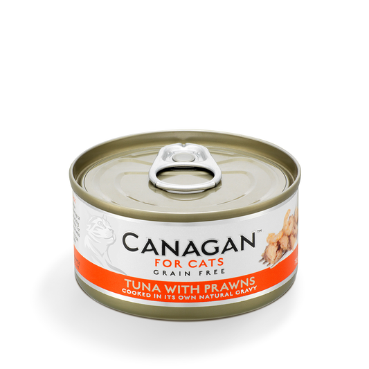 LATA DE ATÚN CON GAMBAS 75 GRAMOS