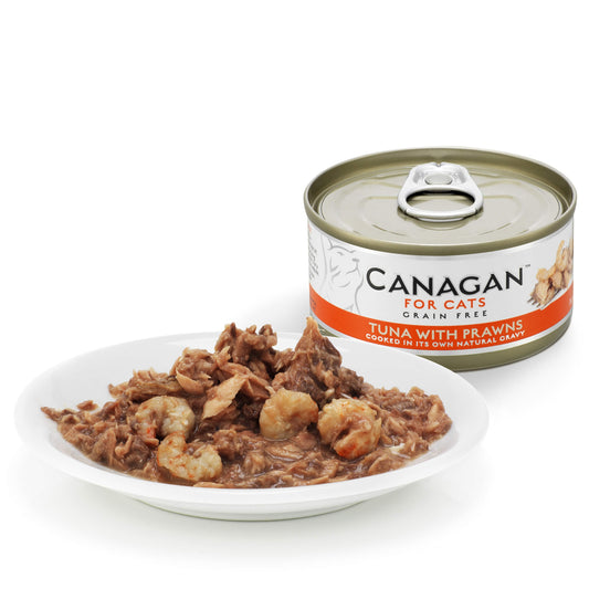 LATA DE ATÚN CON GAMBAS 75 GRAMOS