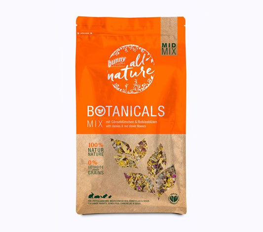 BUNNY BOTANICALS MARGARITAS CON FLORES DE TRÉBOL ROJO