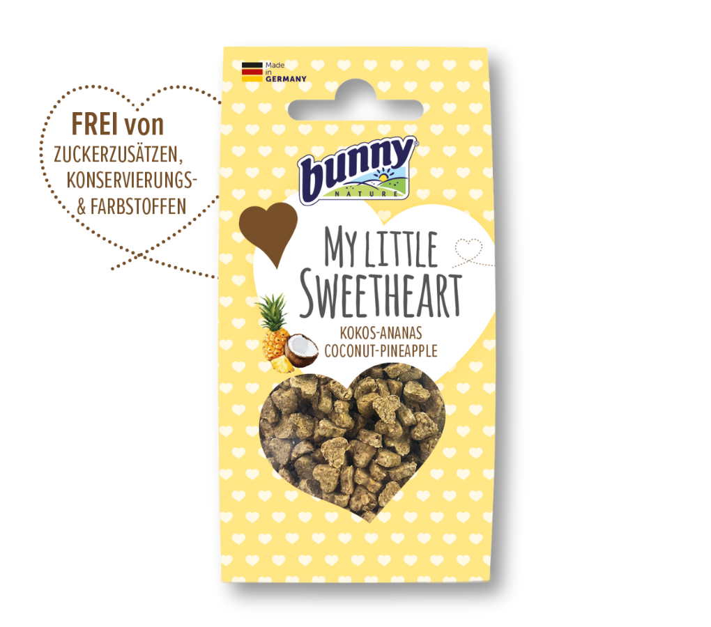 BUNNY SNACK DE PIÑA Y COCO SWEETHEART