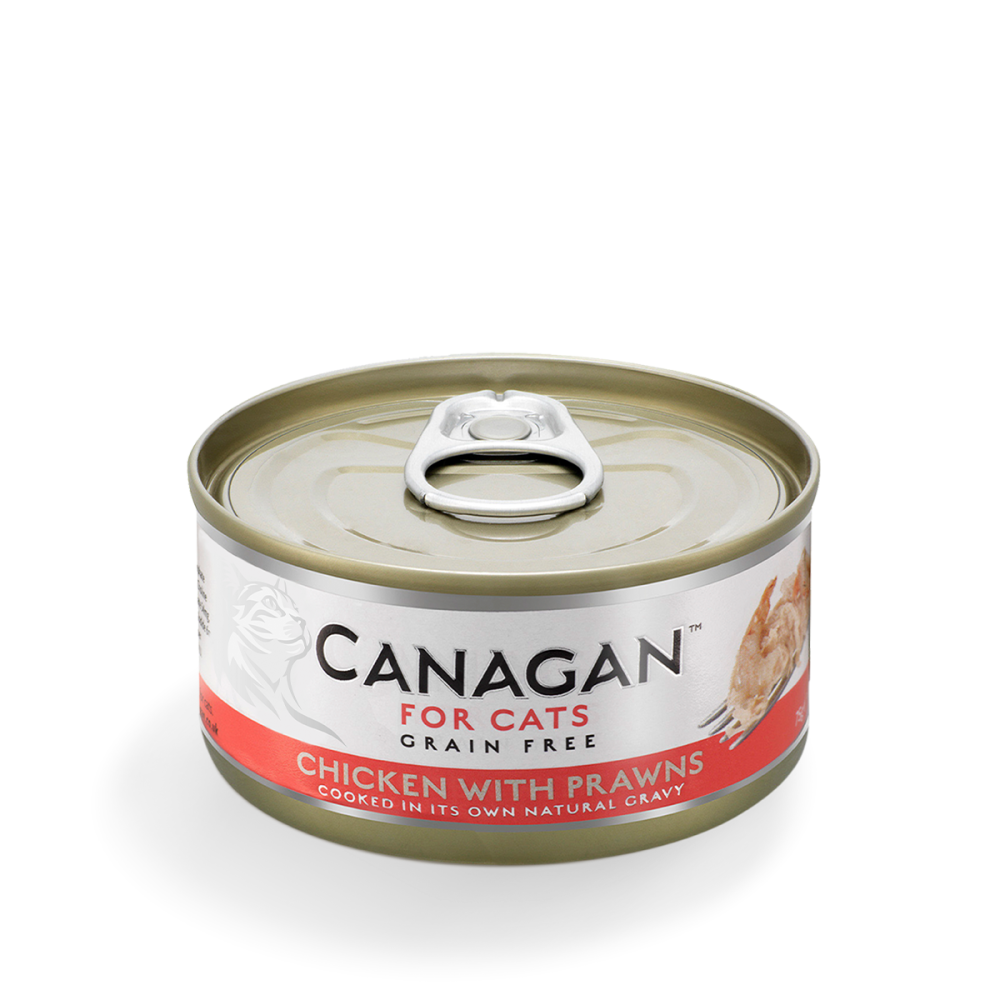 LATA DE POLLO CON GAMBAS 75 GRAMOS