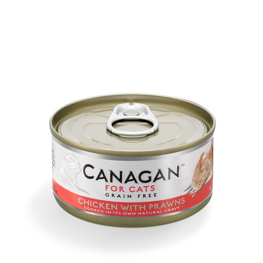 LATA DE POLLO CON GAMBAS 75 GRAMOS