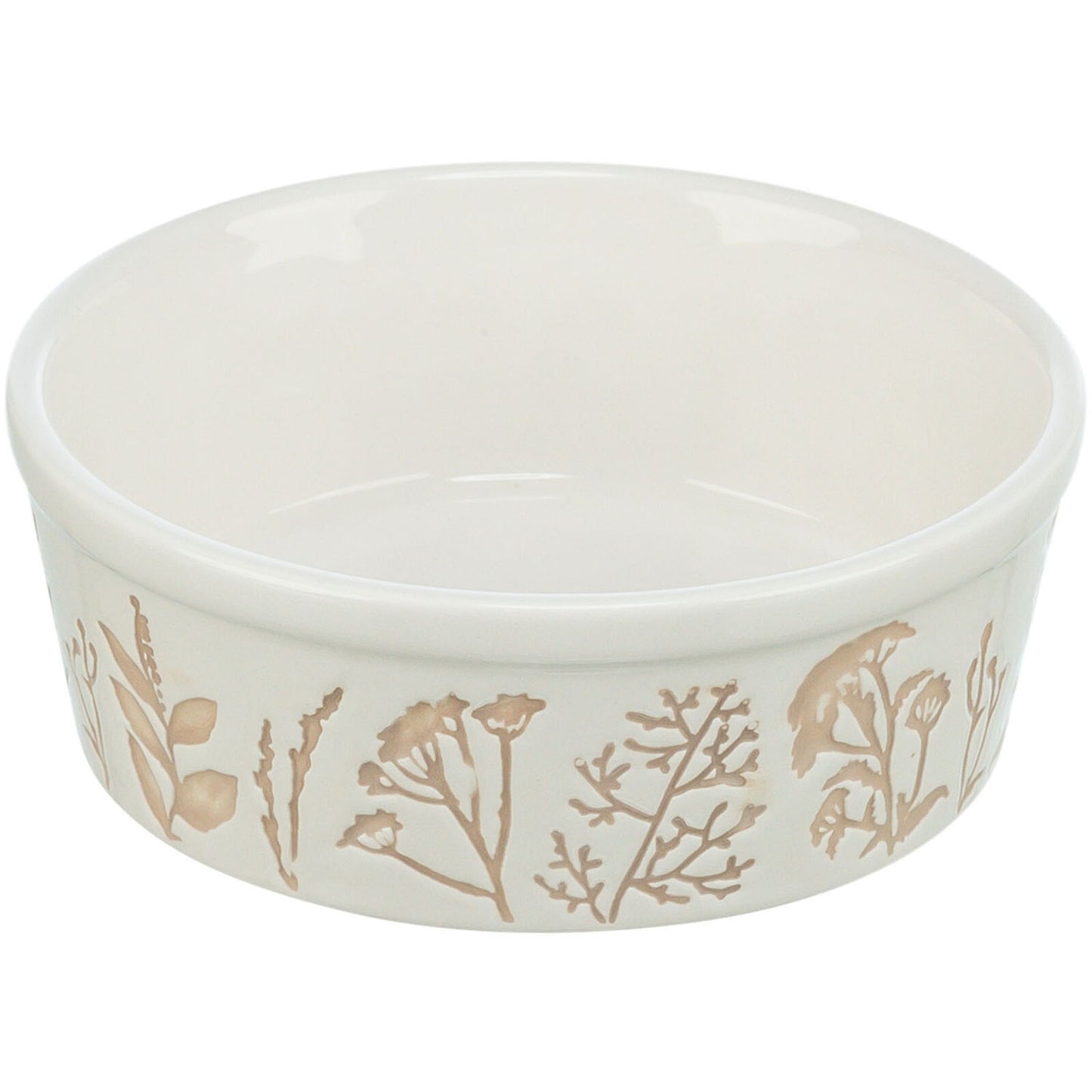 COMEDERO CERÁMICO NATURE BLANCO TAUPE