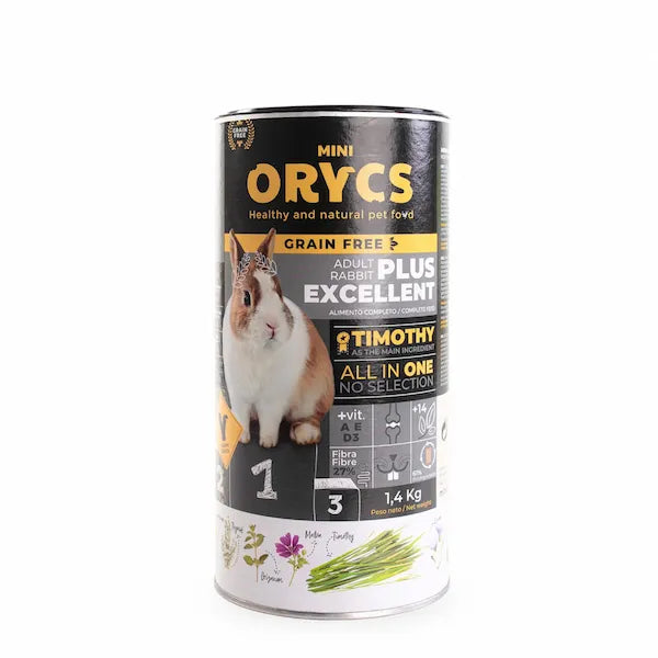 ORYCS PIENSO CONEJO ADULTO EXCELLENT GRAIN FREE