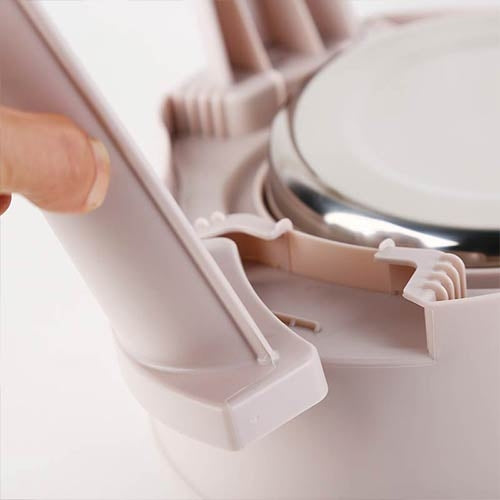 COMEDERO ELEVADO DOBLE ACERO INOXIDABLE