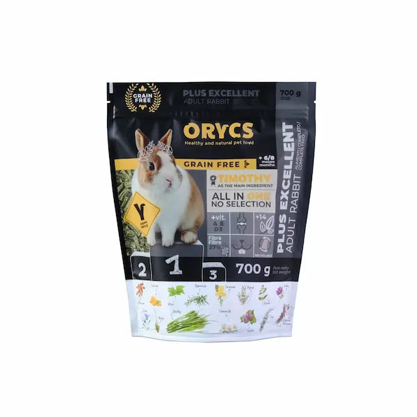 ORYCS PIENSO CONEJO ADULTO EXCELLENT GRAIN FREE