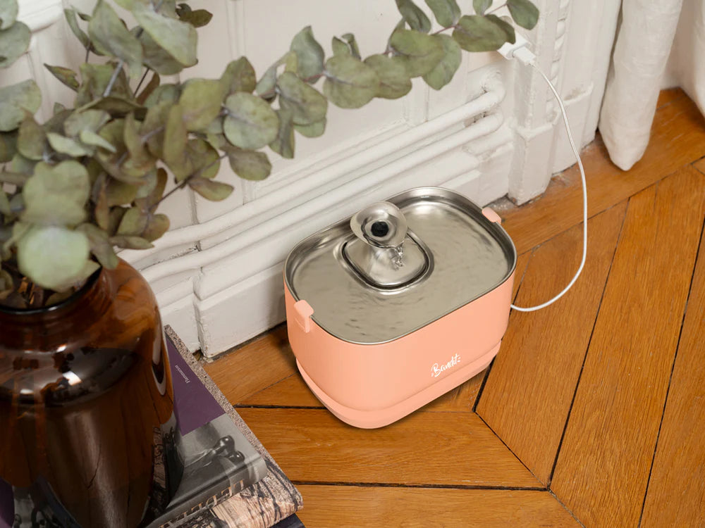 FUENTE POR CABLE DE ACERO INOXIDABLE