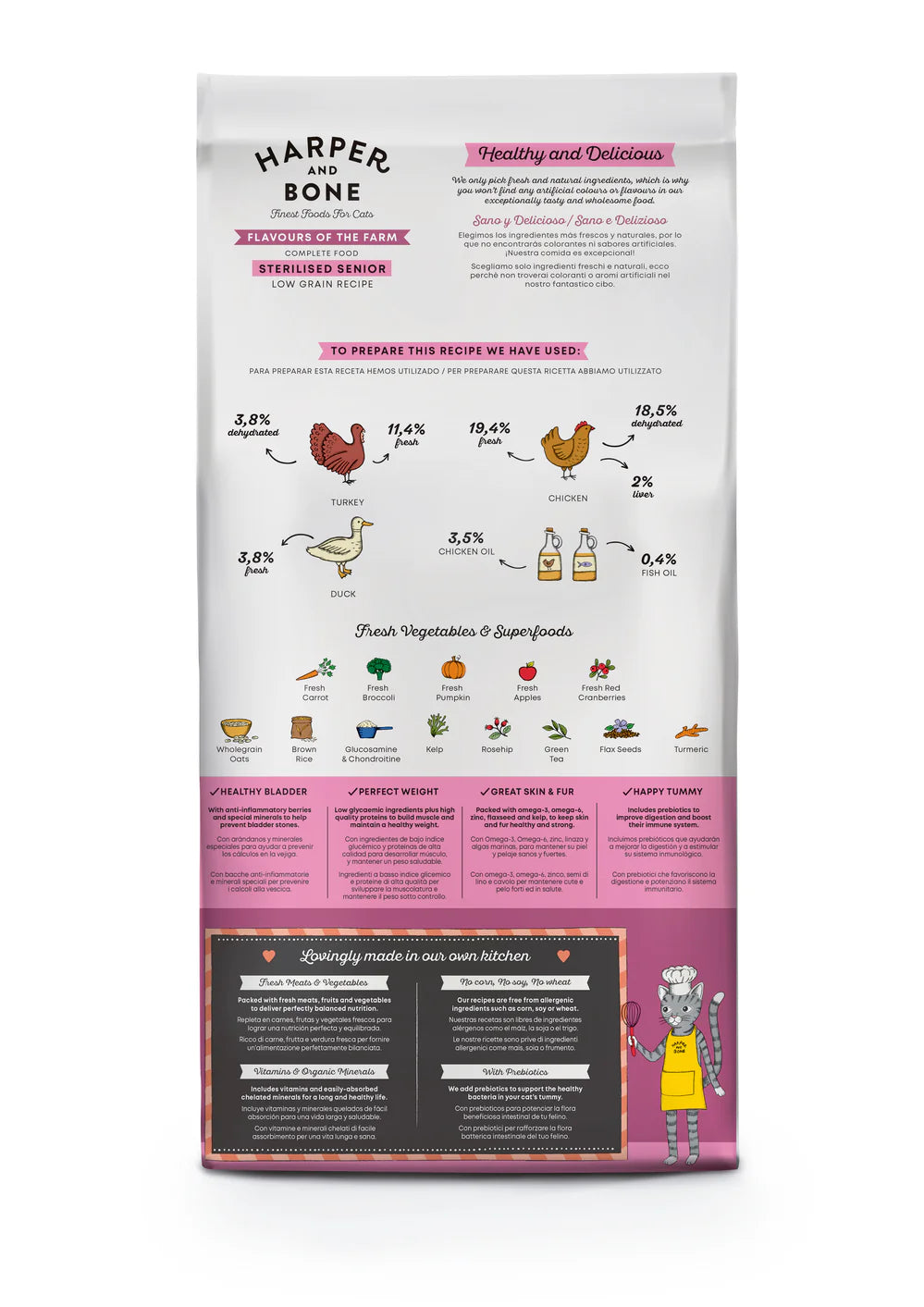 FLAVOURS OF THE FARM SENIOR CAT