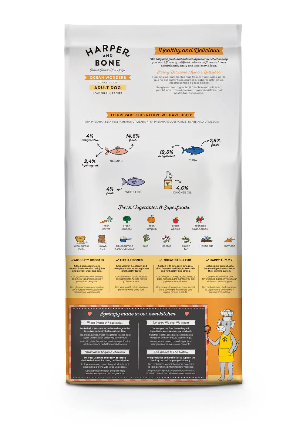 OCEAN WONDERS ADULT DOG