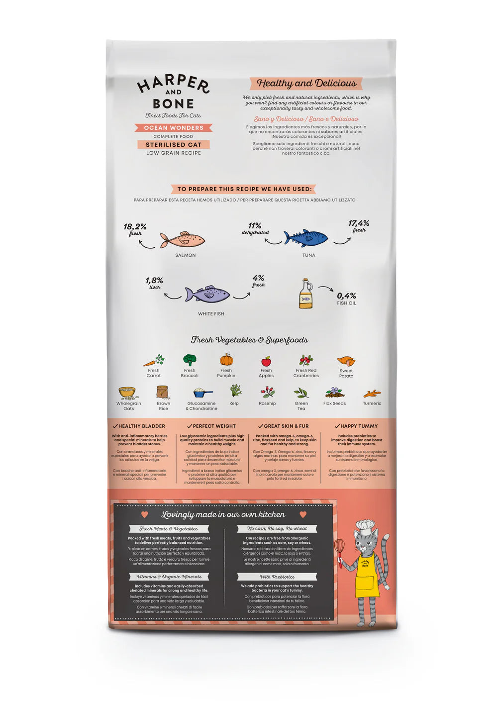 OCEAN WONDERS STERILIZED CAT