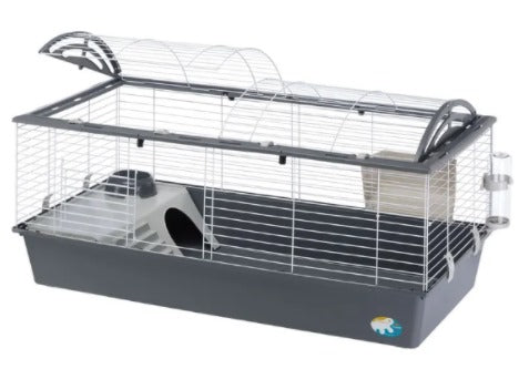 JAULA CON CASITA 120 CM FERPLAST