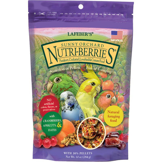 NUTRIBERRIES HUERTO SOLEADO NINFAS Y AVES MEDIANAS