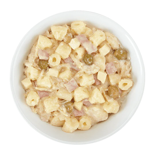 POLLO A LA CARBONARA EN CALDO