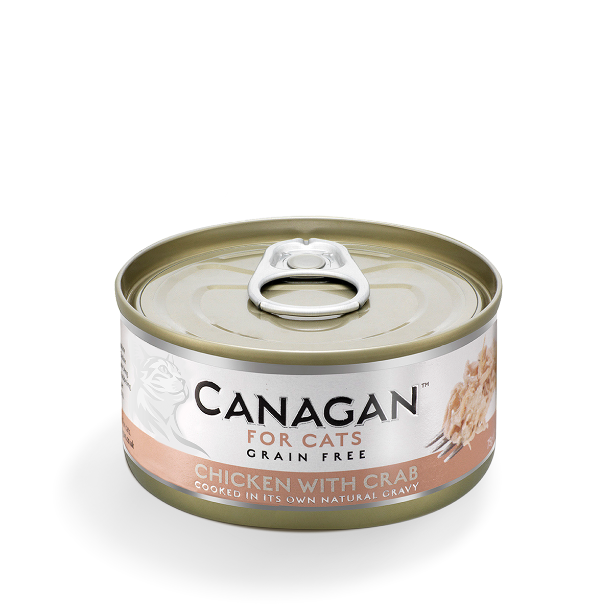 LATA DE POLLO CON CANGREJO 75 GRAMOS