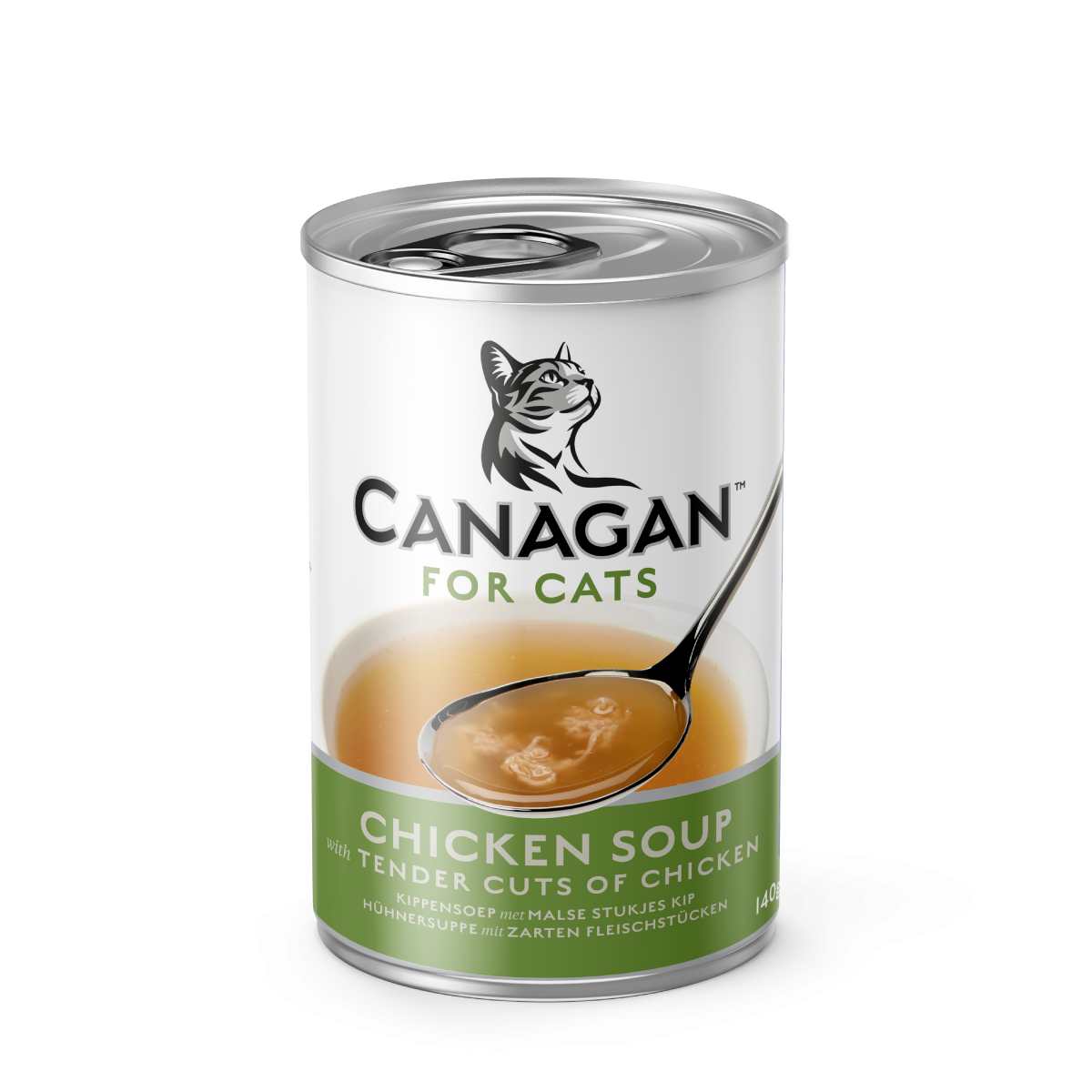 SOPA DE POLLO PARA GATOS