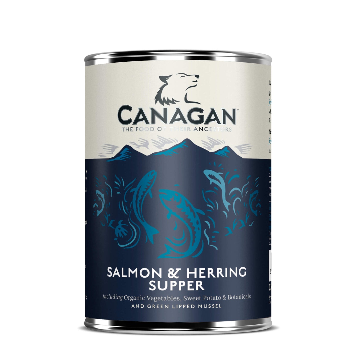 CENA DE SALMÓN Y ARENQUE 400 GRAMOS
