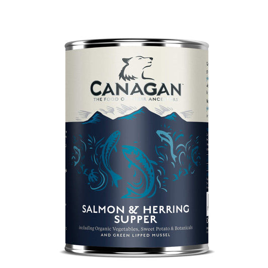 CENA DE SALMÓN Y ARENQUE 400 GRAMOS