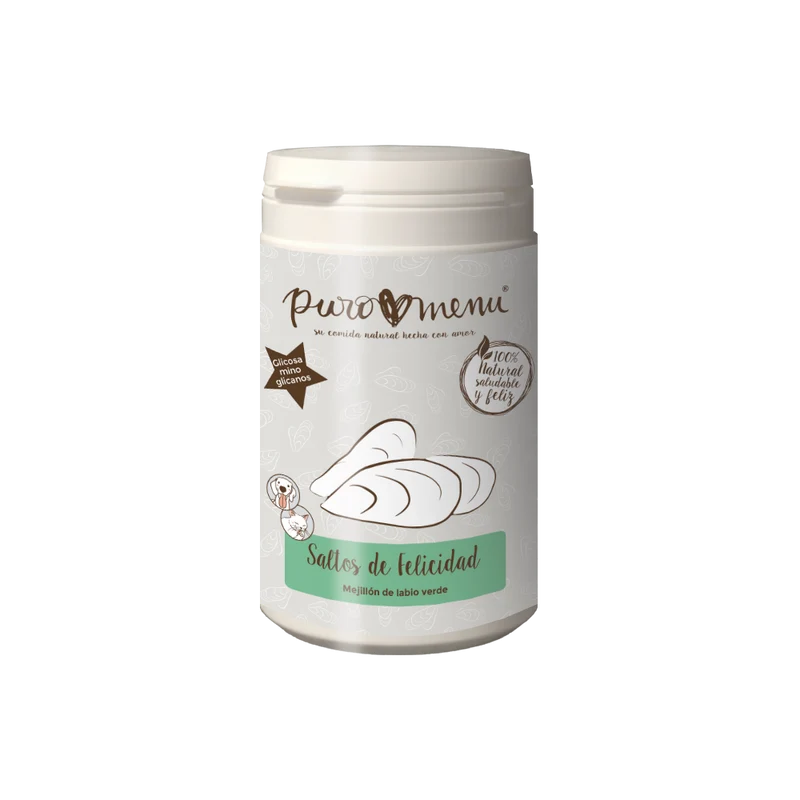 SALTOS DE FELICIDAD ( MEJILLÓN DE LABIO VERDE) 150 GR