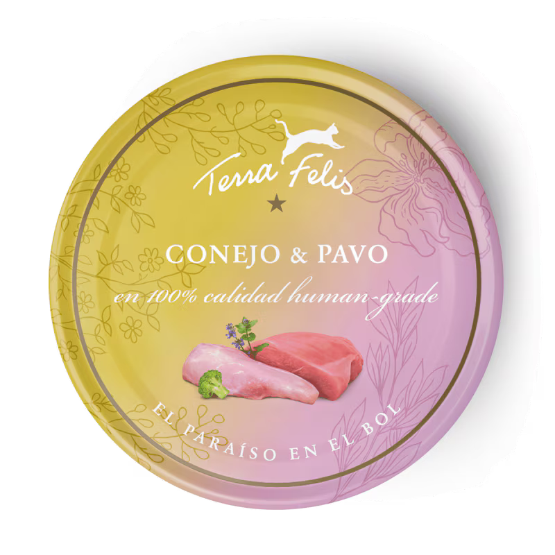 TERRA FELIS CONEJO Y PAVO FAMOUSE