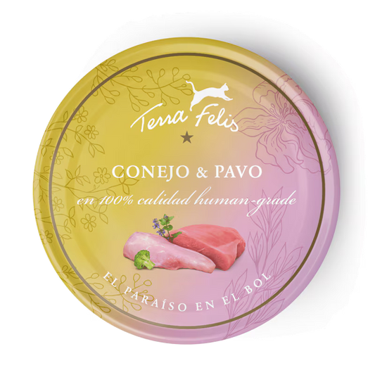 TERRA FELIS CONEJO Y PAVO FAMOUSE