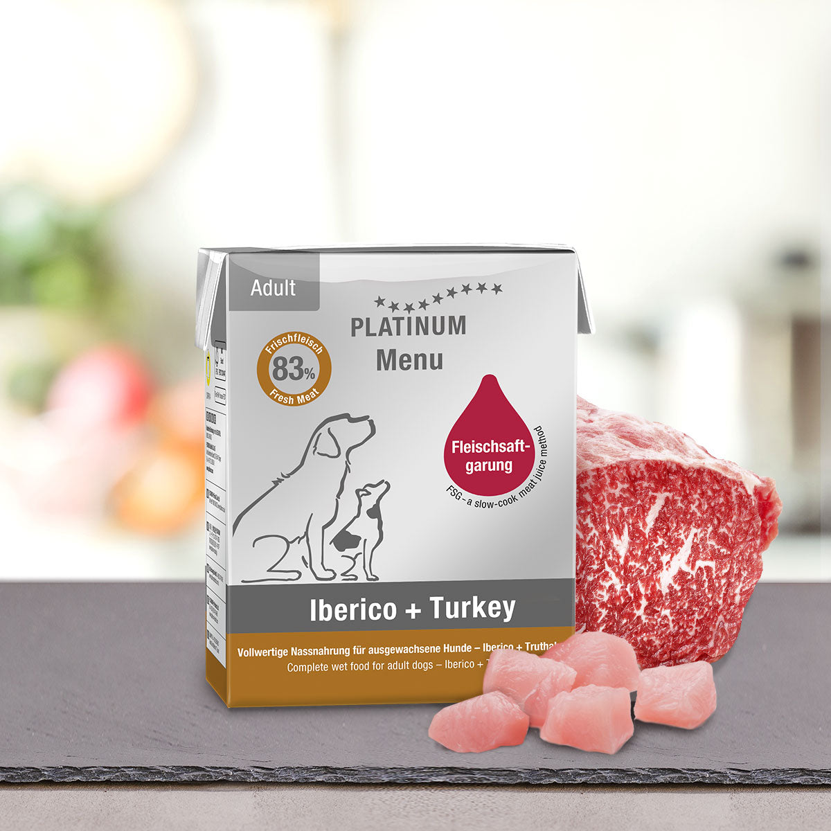 PLATINUM MENÚ COMPLETO DE IBÉRICO Y PAVO