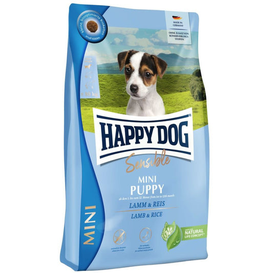 HAPPY DOG PUPPY MINI SENSIBLE DE CORDERO